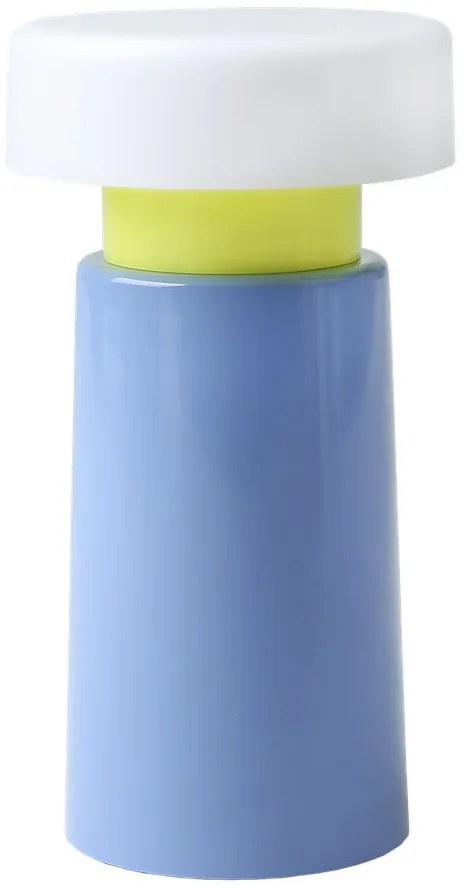 Lampada da tavolo a LED dimmerabile blu (altezza 17,5 cm) Victoria - Remember