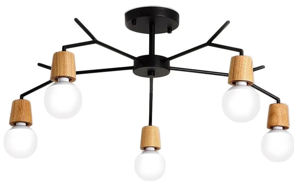 Lampada Da Soffitto Scandinavo Metallico APP694-5C