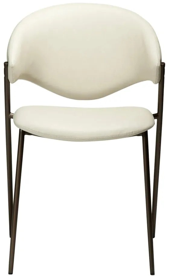 Sedia da pranzo avorio in similpelle Zone – DAN-FORM Denmark