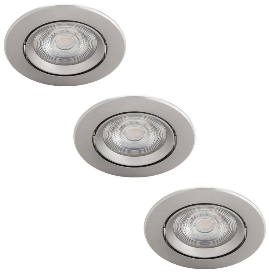 Philips - SET 3x Lampada LED da incasso dimmerabile DIVE LED/5W/230V 2700K