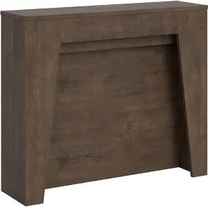 Consolle allungabile 90x25/211 cm DEVA Noce allunghe interne