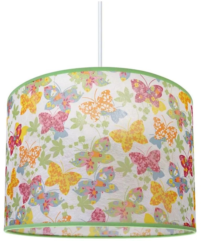 Lampadario per bambini FARFALLA 1xE27/60W/230V