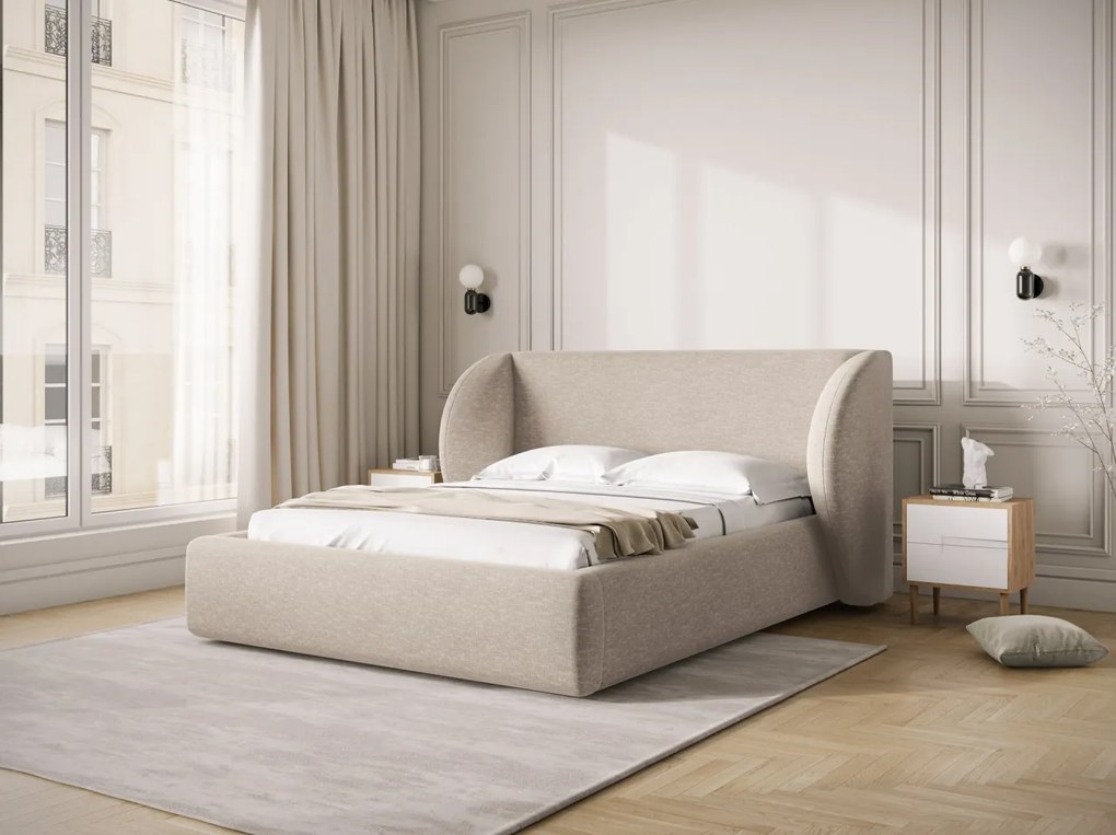 Letto Miley in ciniglia - 160x200 cm