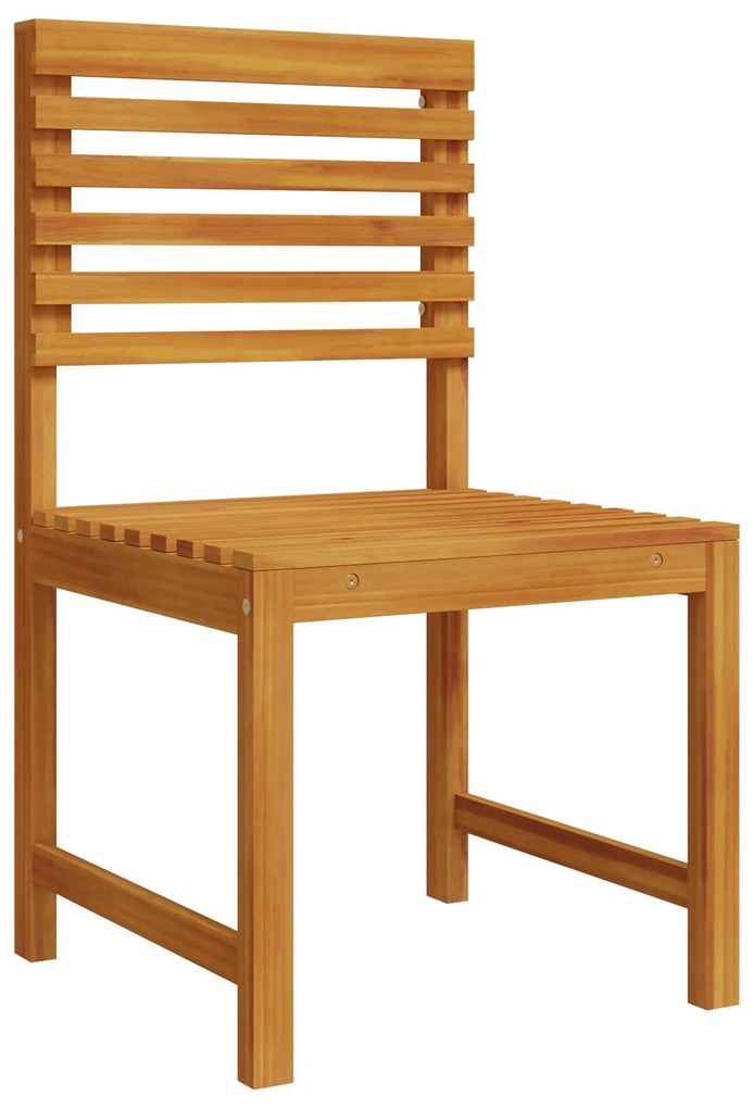 Set da pranzo in legno massello di acacia da 5 pezzi