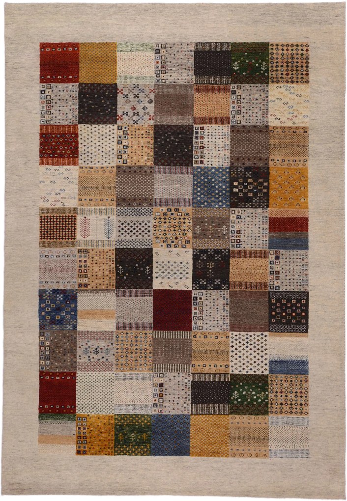 Rizbaft Tappeto 170 x 250 (Indian) Annodato A Mano