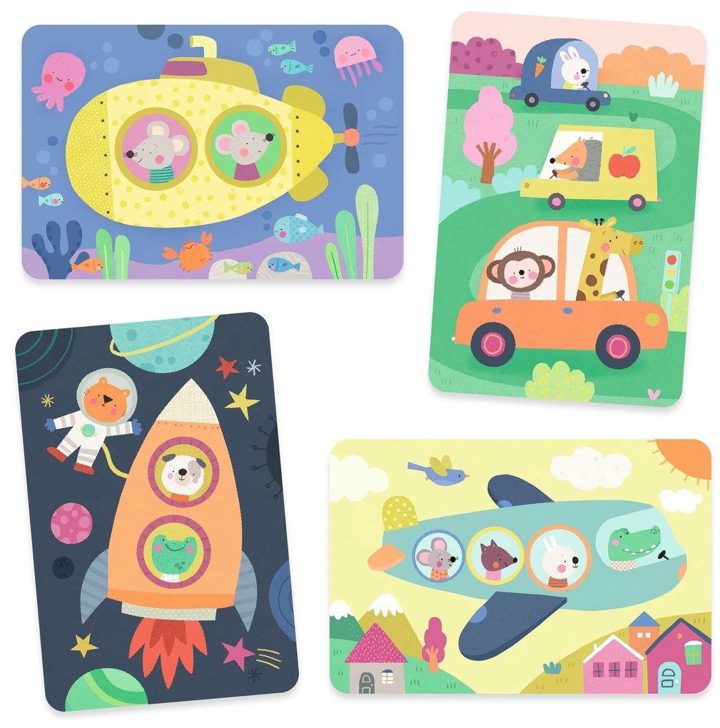 Disegni magici da colorare - In viaggio