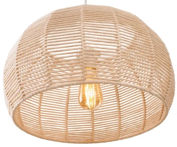 MAXLIGHT P0583 - Lampadario a sospensione con filo PRASLIN 1xE27/15W/230V diametro 39 cm beige