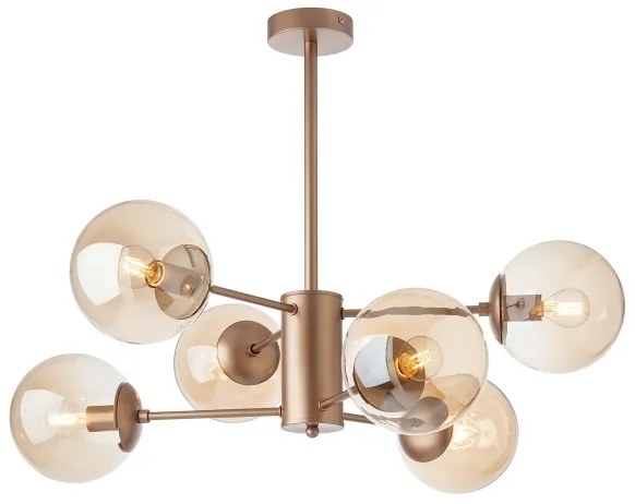 Redo A01-2943 - Paralume di ricambio per lampada, per lampadario MUNDI, Ø 15 cm, fumé