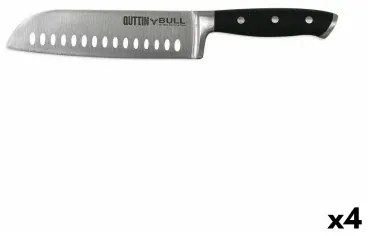 Coltello Santoku Quttin Bull 17 cm (4 Unità)