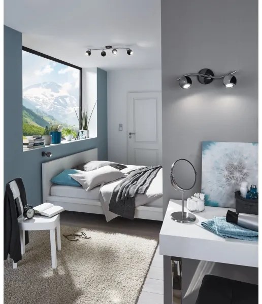 EGLO 31008 - Faretto LED BIMEDA 4xGU10/3W LED