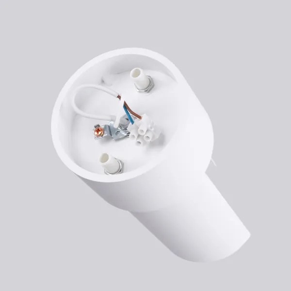 Sollux SL.1676 - Applique FLASH 1xE27/15W/230V bianco