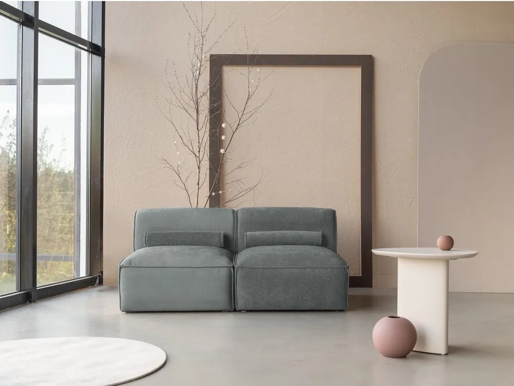 Divano componibile verde 152 cm Flex Felix – Miuform