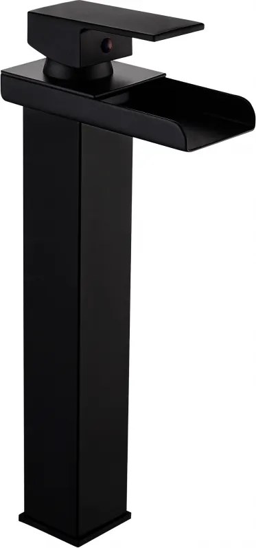 Mexen Hydra rubinetto lavabo alto, nero - 744910-70