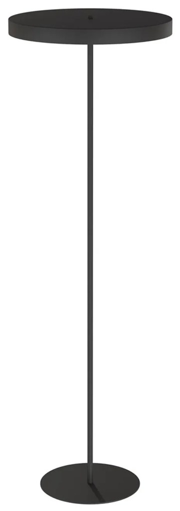 Piantana Minimal Poseidone Acciaio Nero 3 Luci G9 Ip20