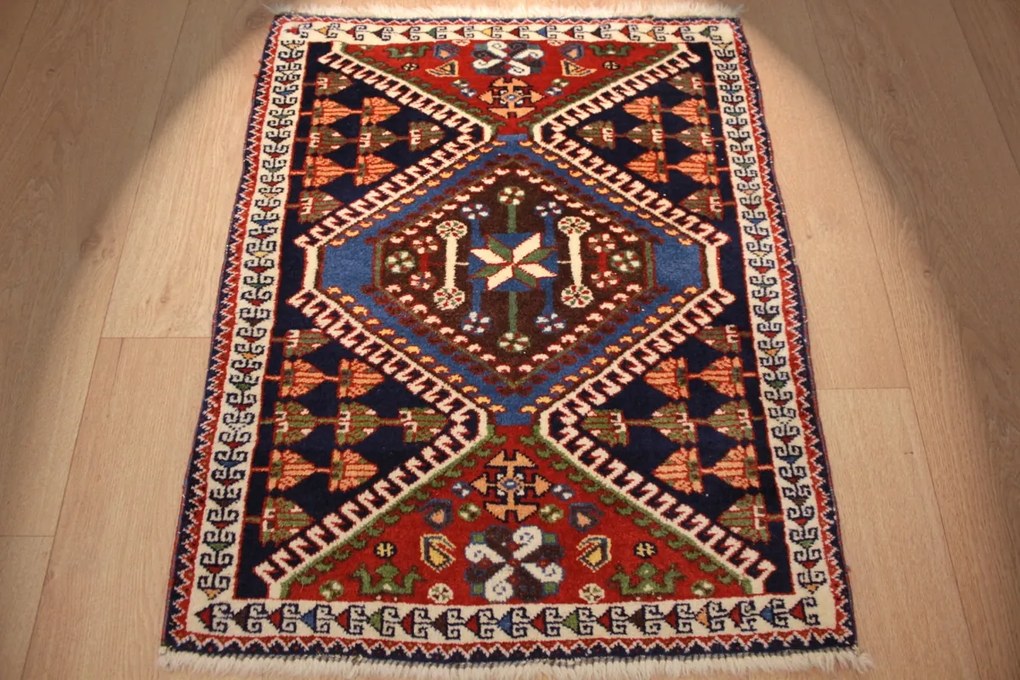 Yalameh Tappeto persiano 80 x 60 (Iran) Annodato A Mano
