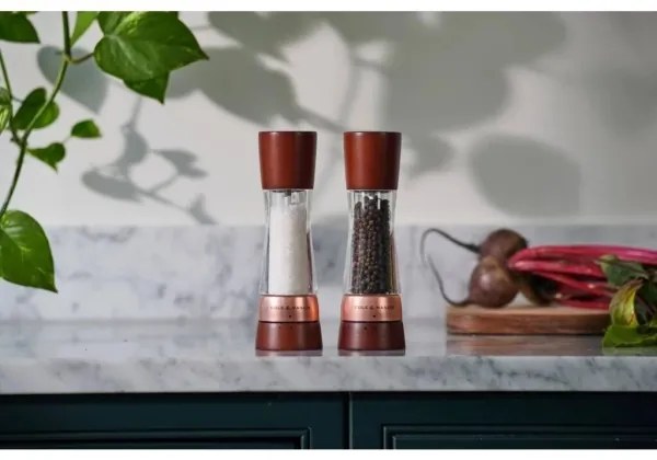 Cole&amp;Mason - Set di macina sale e pepe DERWENT 2 pz 19 cm faggio/marrone