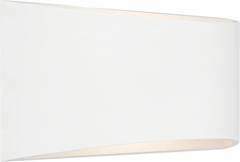 Applique da Parete G9 Bidirezionale 20x12 cm in Gesso Pitturabile