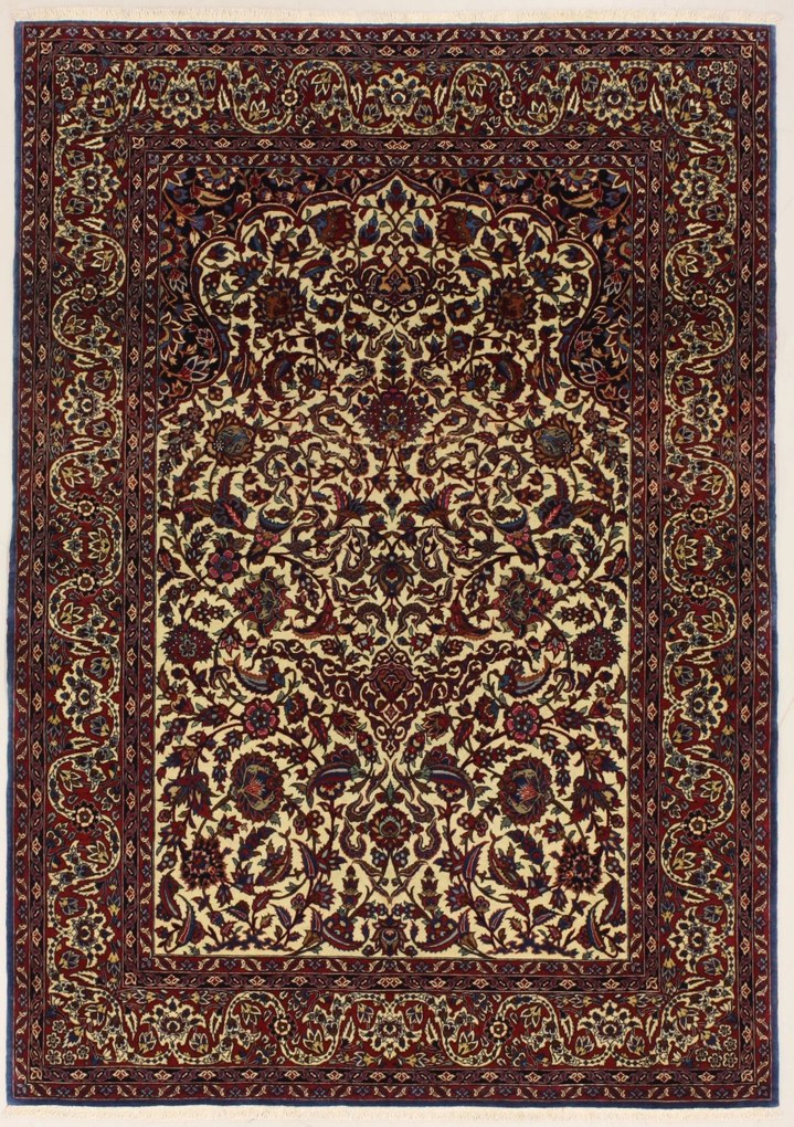 Isfahan Tappeto persiano 210x150 (Iran) Annodato A Mano
