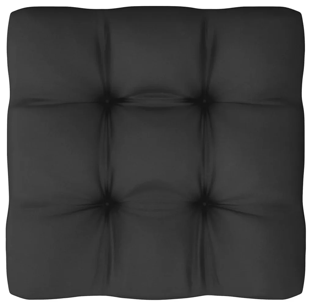 Set divani da giardino 6 pz con cuscini legno massello pino