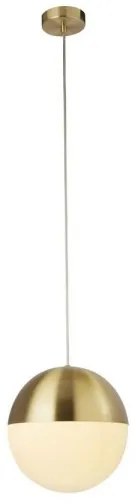 Searchlight 24181SB - Lampadario a sospensione con filo ENDOR 1xE27/40W/230V ottone