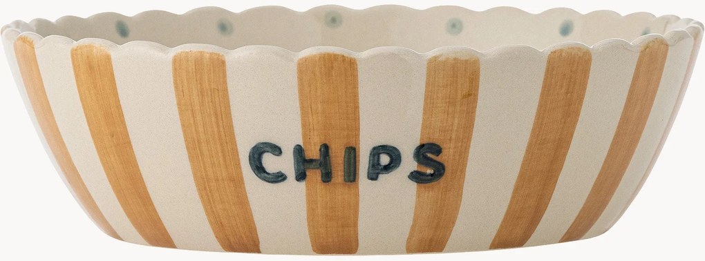 Ciotola da portata dipinta a mano Chip