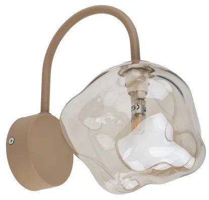 Applique LAVA 1xG9/8W/230V beige/fumé
