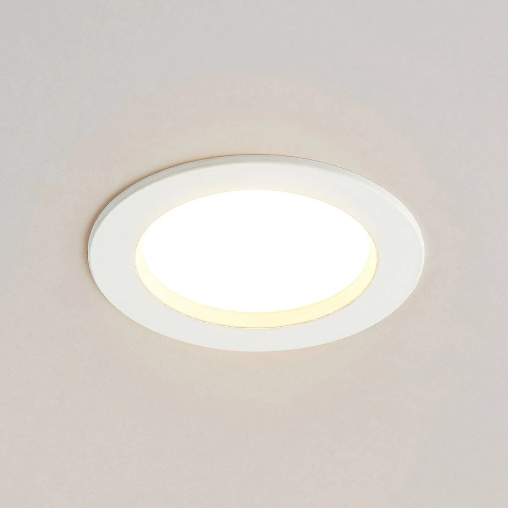 Arcchio Milaine LED incasso, bianco, dimming