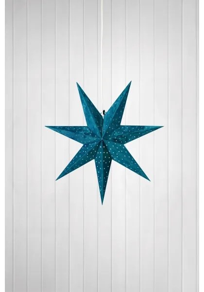 Markslöjd 705482 - Decorazione natalizia VELOURS 1xE14/25W/230V blu