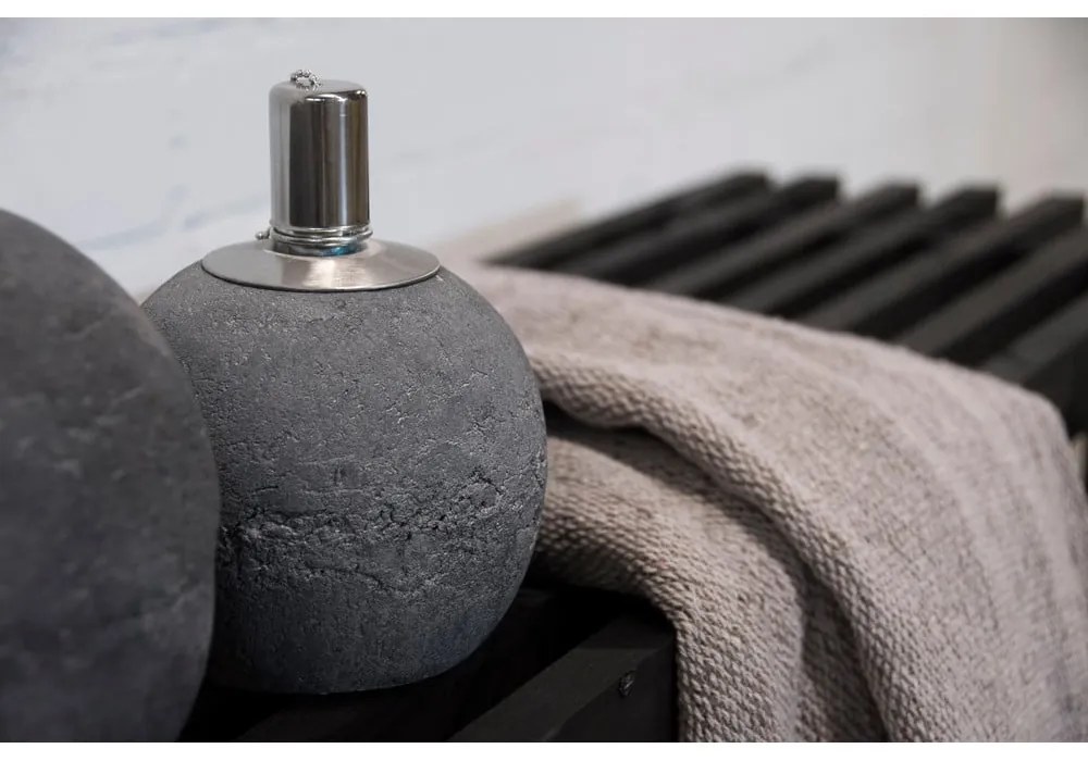 Lampada a olio in cemento (altezza 16 cm) - Esschert Design