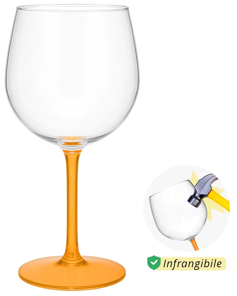 Calice cocktail in tritan 582 ml arancione Ballon