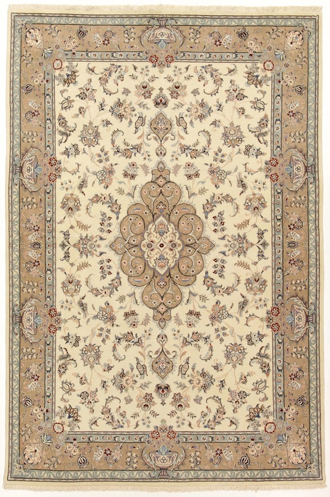Isfahan Tappeto persiano 140x200 (Iran) Annodato A Mano