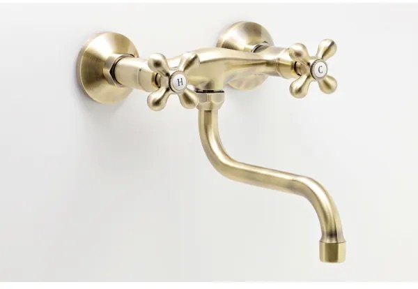 FERRO - Miscelatore per lavello/lavabo ANTICA bronzo