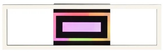 Brilliant-LED RGBW plafoniera dimmerabile BESSON LED/20W/230V 3000-6500K nera + con telecomando