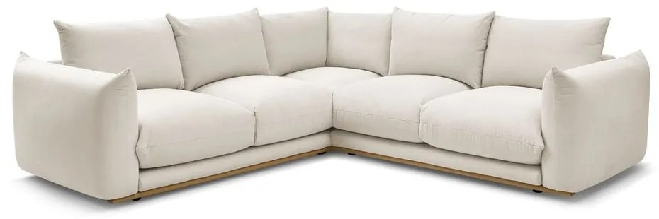 Divano angolare color crema Ernest – Bobochic Paris