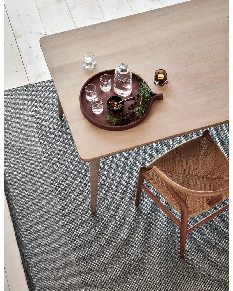 Tappeto da interno/esterno color antracite 140x200 cm Edit Charcoal – Pappelina