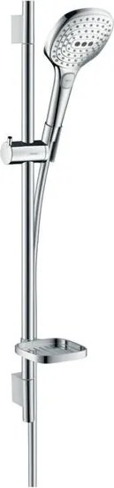 Doccetta con flessibile doccia e barra di scorrimento HANSGROHE Raindance Select E in abs cromo anticalcare 3 getti