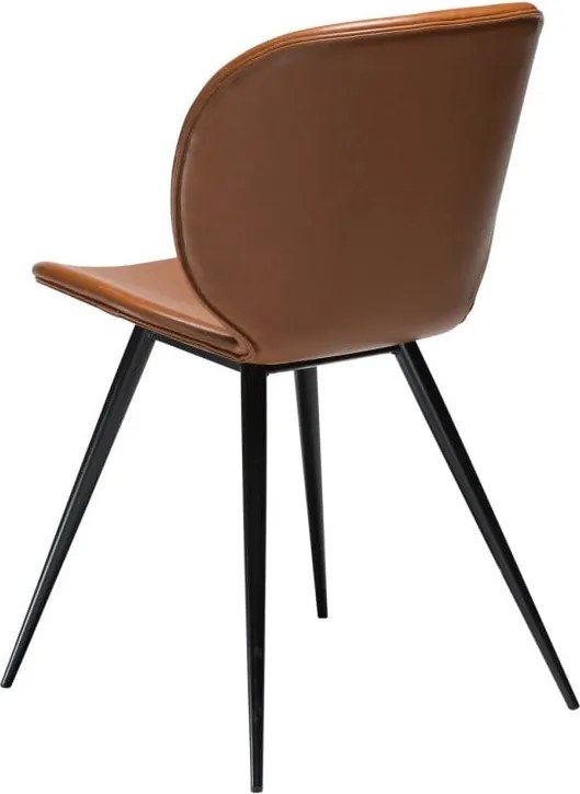 Sedia in similpelle marrone Cloud - DAN-FORM Denmark