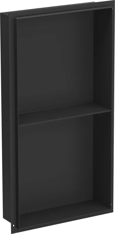 Mexen X-Wall-NR mensola da incasso senza flangia con ripiano 60 x 30 cm, nero - 1971603010S