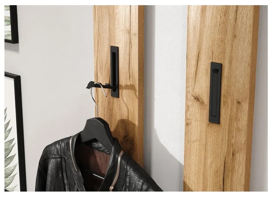 Set da ingresso bianco e color legno naturale effetto rovere Libbiano - Germania