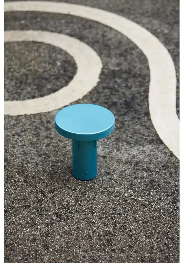 Lampada da tavolo dimmerabile a LED blu (altezza 20 cm) BringMe - Hübsch