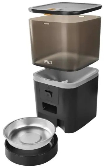 Distributore automatico di mangime con microfono e camera 6l/5V/4xAA Wi-Fi