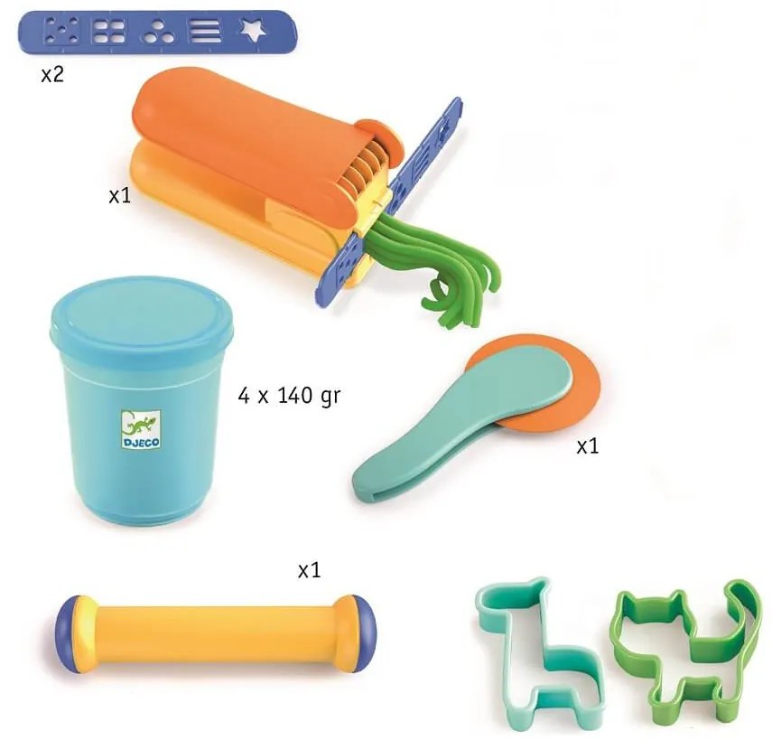 Kit di plastilina - ideale per i primi esperimenti