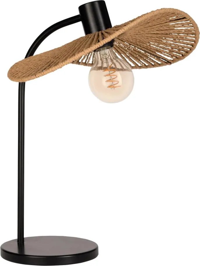 Eglo 31965 - Lampada da tavolo SIRUELA 1xE27/42W/230V marrone/nero