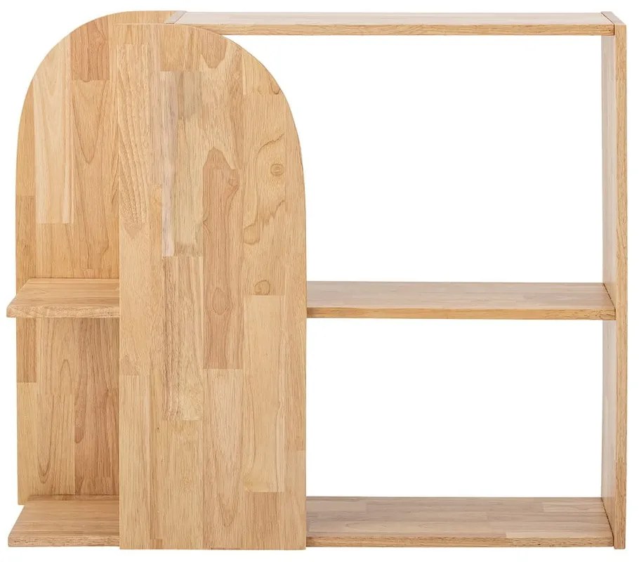 Libreria in legno di caucciù in colore naturale 85x70 cm Alec - Bloomingville