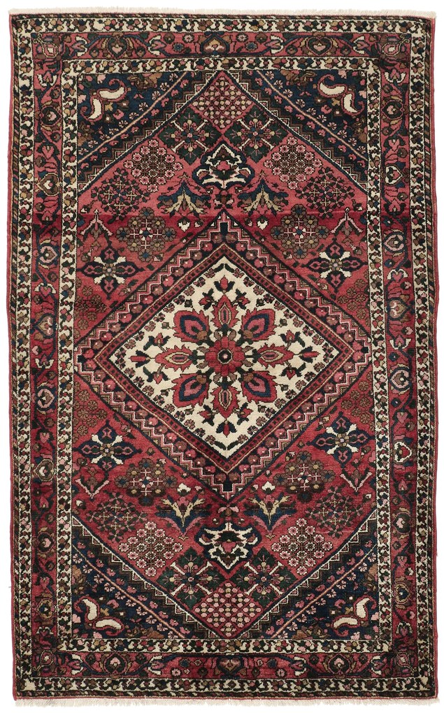 Bakhtiar Tappeto persiano 220 x 140 (Iran) Annodato A Mano