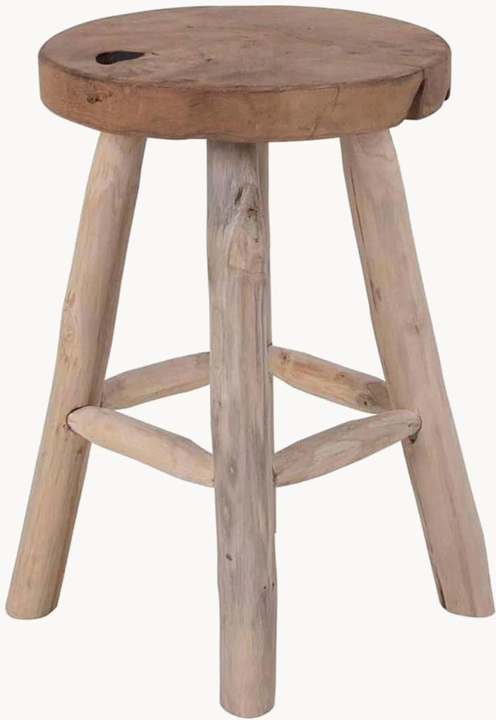 Sgabello da giardino in legno di teak Badia
