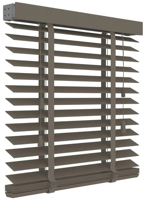Veneziana Stoccolma in legno, talpa 140 x 180 cm, Larghezza lamelle: 50 mm