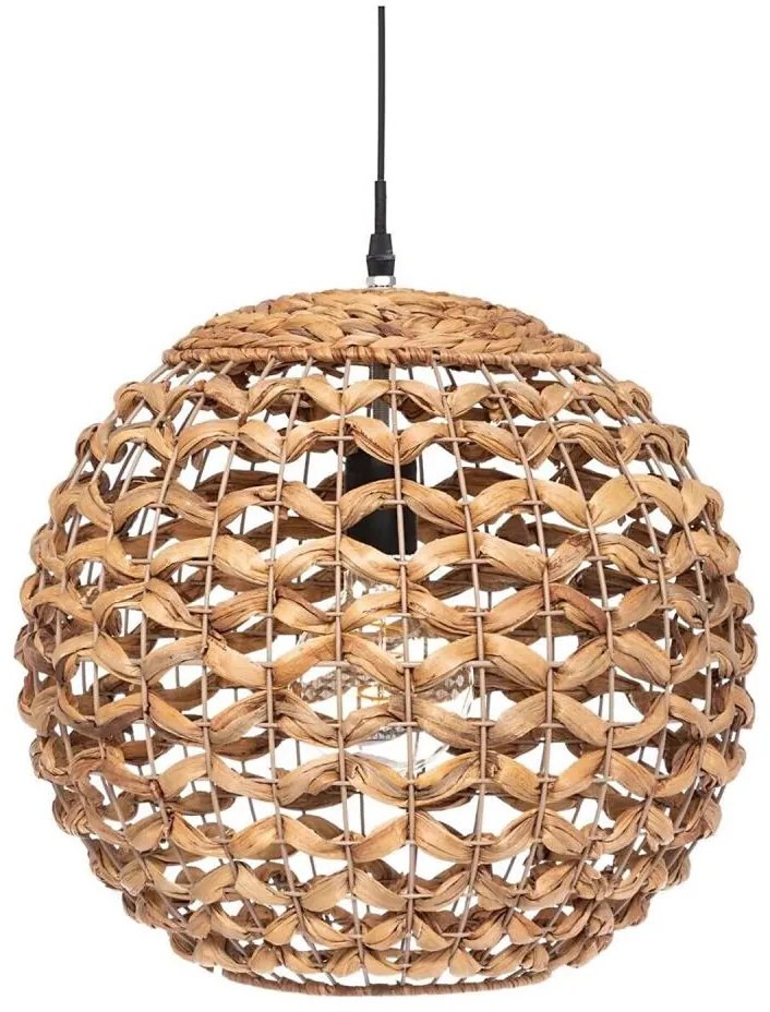 Atmosphera - Lampadario a sospensione con filo SAND 1xE27/40W/230V giacinto d'acqua