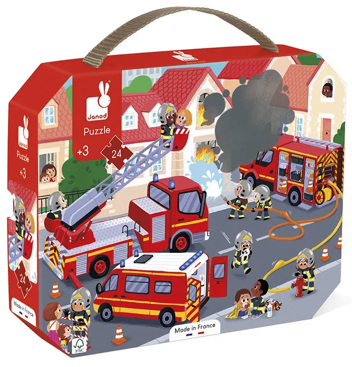 Puzzle - Pompieri - 24 pezzi