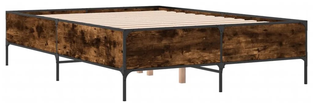 Giroletto rovere fumo 120x190 cm in legno multistrato metallo